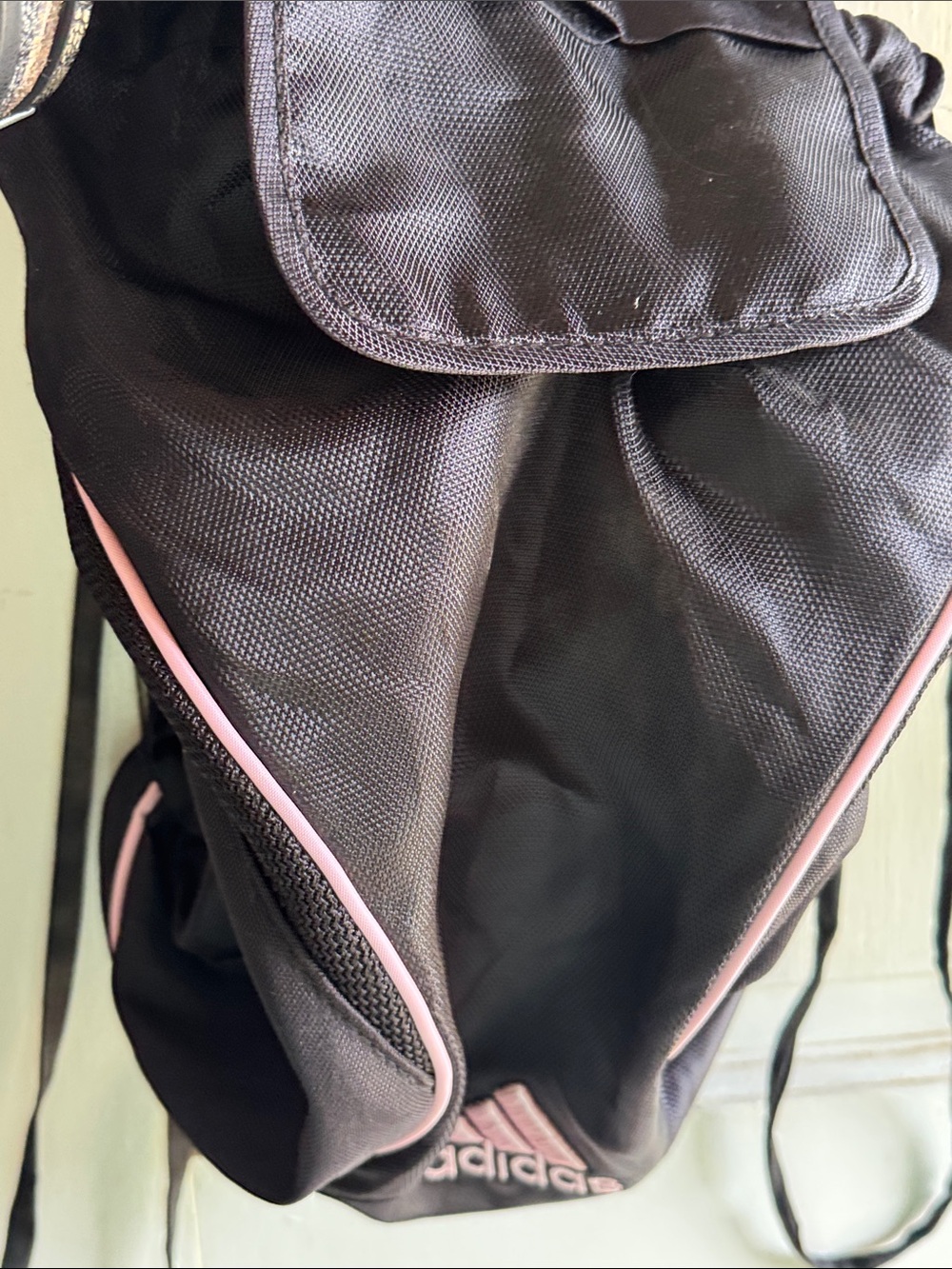 Adidas Black Lightweight BackPack With Pink Cute❤️ - Picture 12 of 12